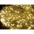 10M 100 LED WATERPROOF FAIRY STRING LIGHTS in WARM WHITE ** 8 CONTROLLABLE FUNCTIONS - IDEAL FOR CHRISTMAS, PARTYS, WEDDINGS, ETC **