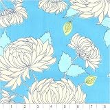 Amy Butler Belle Chrysanthemum Blue