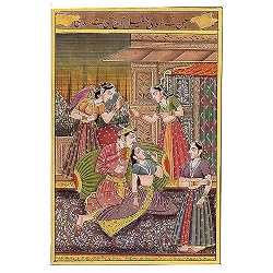 Contemporary Art Miniatures India Folk Paintings