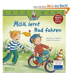 LESEMAUS, Band 20: Max lernt Rad fahren