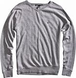 VOLCOM WEBER V-NECK SWEATER HEATHERGRY S