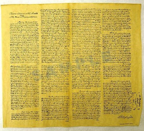 Washington's Inaugural Address 1789