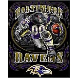 Northwest Baltimore Ravens Running Back Tapestry Throw