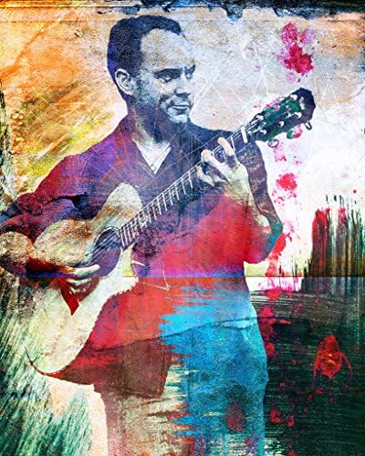 Dave Matthews Art Print 16x20 Inches