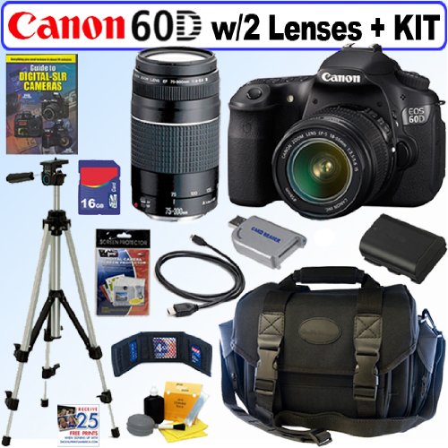 Canon EOS 60D - Digital camera - SLR - 18.0 Mpix 