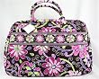 Vera Bradley Weekender Bag in Purple Punch