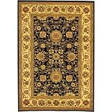 Safavieh Lyndhurst Collection LNH212A Black and Ivory Area Rug, 8-Feet by 11-Feet