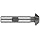 Niagara Cutter CH126 Single Angle Shank Type Chamfering Cutter, High Speed Steel, Uncoated (Bright), Weldon Shank, 45 Degree Angle, 1/2" Cutter Diameter, 8 Tooth, 1/8" Width
