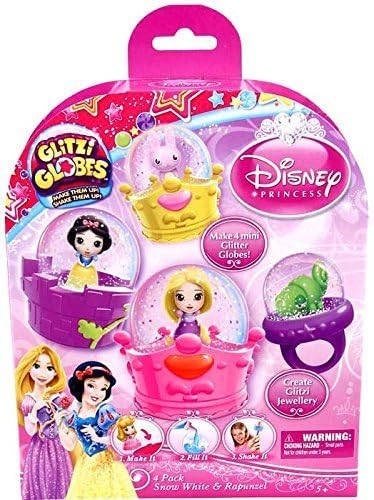 Glitzi Globes Disney Princess Snow White & Rapunzel by Glitzi Globes
