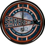 Memory Company San Jose Sharks Chrome Clock