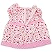 HappyBB Baby Doll Clothes Skirt Fits 14 inches American Girl Doll - 2 PCS Floral Dress