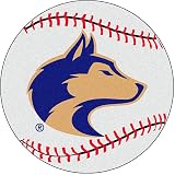 Fanmats Washington Huskies Baseball-Shaped Mat