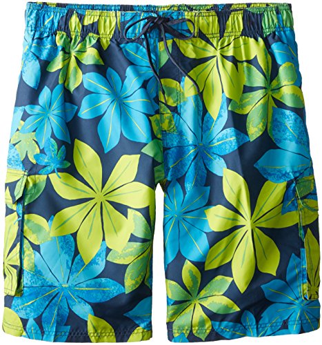 Kanu Surf Men's Big Pismo Extended Size Swim Trunk, Navy, 3X