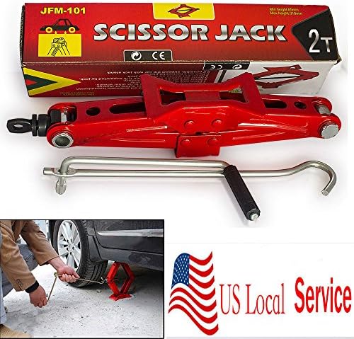 Automotive Scissor Jack 2 Ton for Car Truck SUV Motorcycle ATV Jacks Lifting By Autolady