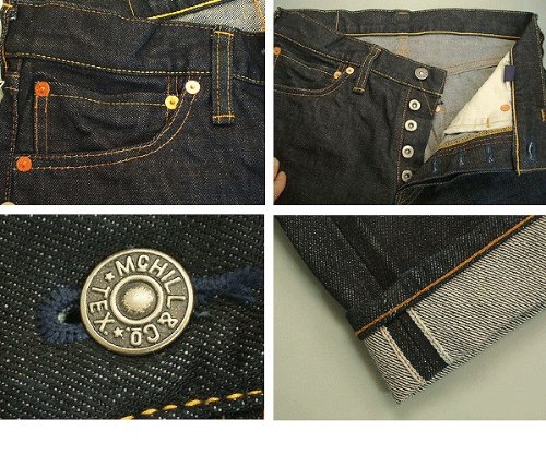 トイズマッコイ5ポケット 15.75oz デニム パンツ LOT930”スティーブ・マックイーン”モデル　ワンウォッシュ