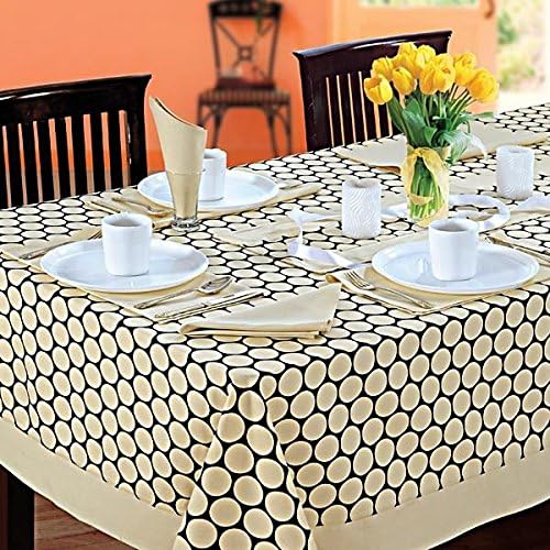 Solretail Apiary Rectangular 6 Seater Tabelcloth &amp; 6 Napkins Set
