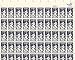 Babe Ruth Sheet of 50 x 20 Cent US Postage Stamps Scott 2046