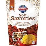 Hill's Science Diet Dog Soft Savories with Beef and Cheddar Canine Treat, 8-Ounce Pouch