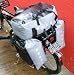 IDEALE HITEC three package bags for carrier bicycle bag waterproof black/silver