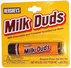 Hershey's Milk Duds, Milk Chocolate and Caramel Scented Lip Balm (1 Each)