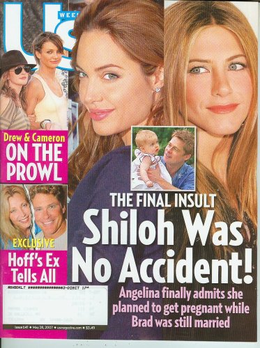 US Weekly May 28 2007 Angelina Jolie, Drew Barrymore, Cameron Diaz, and more (Issue 641)