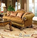 Cheap Wood Trim Camelback Sofa by Couches  For Sale – Discount AICO Couches