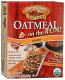 Country Choice Organic Oatmeal On The Run, Maple, 5-Count Bars (Pack of 6)