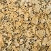 Natural Stone 12" x 12" Granite Tile in Gialo Fiorito