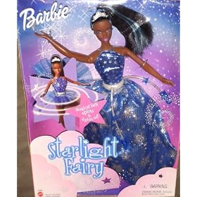 <b>Starlight Fairy Barbie African American</b>