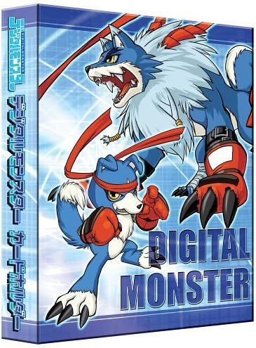 Digimon Collectible Card Game Carddass 4 Pocket Binder Portfolio Digital Monster Japanese by Carddass