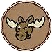 Winking Moose Patrol Patch - 2