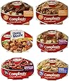 Hormel Compleats Meals - Variety Flavors (6 Count - 7.5 to 10 Ounce Microwavable Bowls) - Beef Stew, Meatloaf, Roast Beef, Spaghetti, Chicken Alfredo, Turkey Dressing
