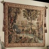 Entranced Verdure French Woven Tapestry Wall Hanging