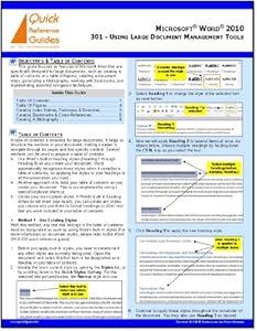 reference quick word tools document microsoft management guide using amazon office