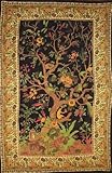 Tree of Life Tapestry-Coverlet-Wall Hanging-Twin