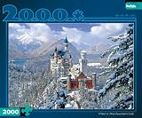 Winter at Neuschwanstein Castle 2000pc Jigsaw Puzzle