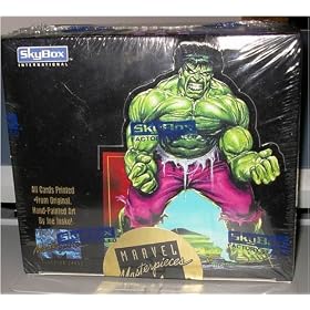Marvel Masterpiece Premier Edition Trading Cards 1992, Factory Sealed, 36 Packs