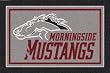 Morningside Mustangs 7' 8" x 10' 9" Team Spirit Area Rug
