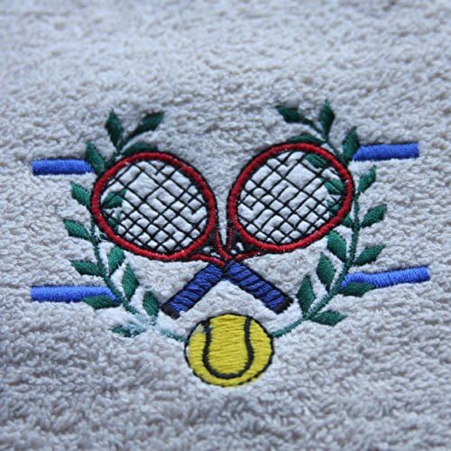 Terrycloth Car Seat Cover - Embroidered (Tennis)