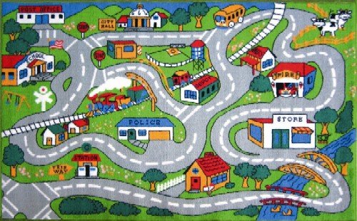 LA Rug Country Fun Rug 51"x78"