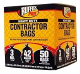 Ruffies CCB750 42 Gallon Heavy Duty Contractor Clean Up Bags 61pQUwJuuZL. SL160 Ruffies CCB750 42 Gallon Heavy Duty Contractor Clean Up Bags