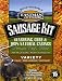 Eastman Outdoors 38661 Variety Sausage Seasonings and Cures Kit, with Casings, for 15-Pounds of Meat
