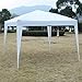 Tangkula 10'X10' EZ POP UP Canopy Tent Gazebo Wedding Party Shelter Carry Bag