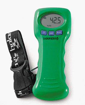 Balanzza Ergonomic Digital Compact Luggage Scale - NEW ERGONOMIC