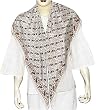 Scarf Wrap Square for Women in Crepe Silk 44 x 44 inches (sqsrf087)