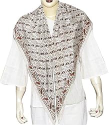 Scarf Wrap Square for Women in Crepe Silk 44 x 44 inches (sqsrf087)