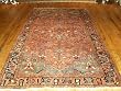 Handmade Antique Iranian Heriz Rug 6'1"x9'4"