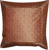 ShalinCraft Pillow Cover India Interior Presents Ideas Silk Fabric 16x16 inches
