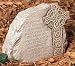 Pack of 2 Joseph's Studio Irish Blessing Religious Outdoor Garden Stones
