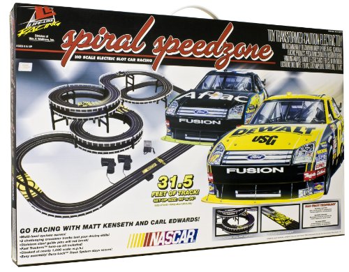 Life-Like NASCAR Spiral Speedzone (DeWalt & Aflac) 